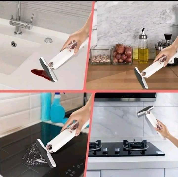 Cây lau mini tự vắt gấp gọn - Ảnh 1