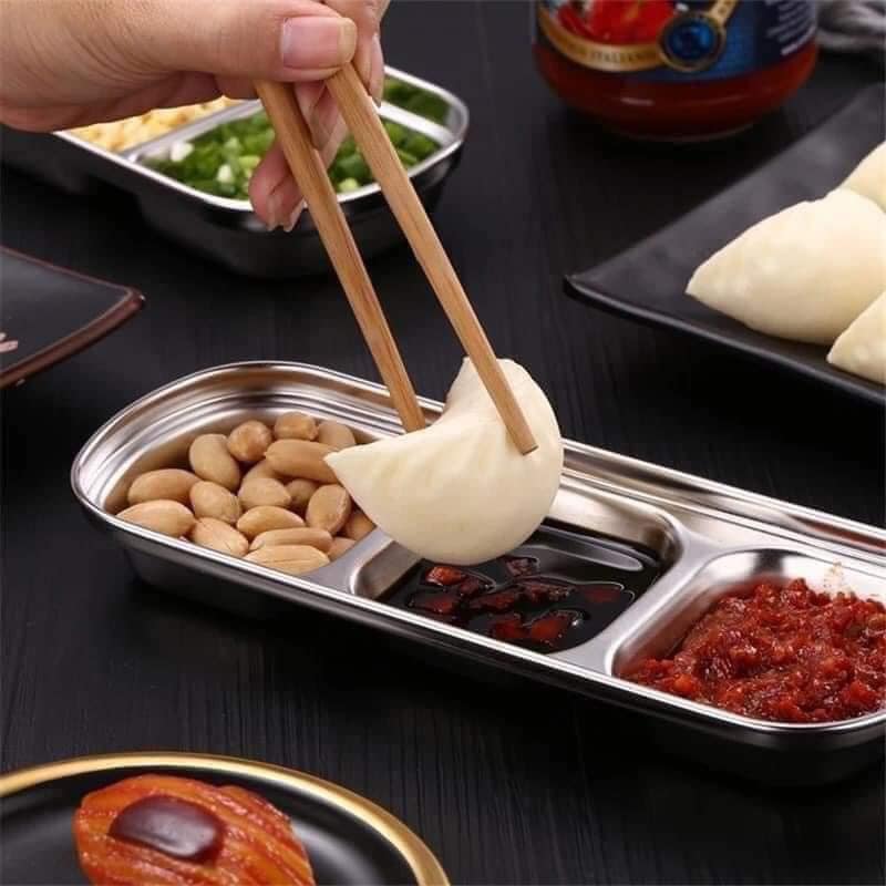 Khay đựng gia vị 3 ngăn - Ảnh 1
