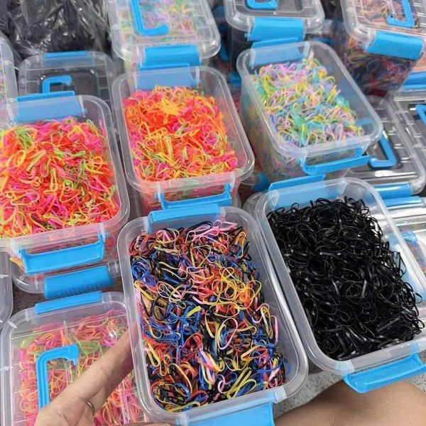 Hộp Chun Buộc Tóc 4000 sợi siêu dai - Ảnh 1