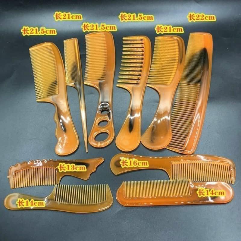 Sét 10 lược chải tóc Massa tĩnh điện - Ảnh 1