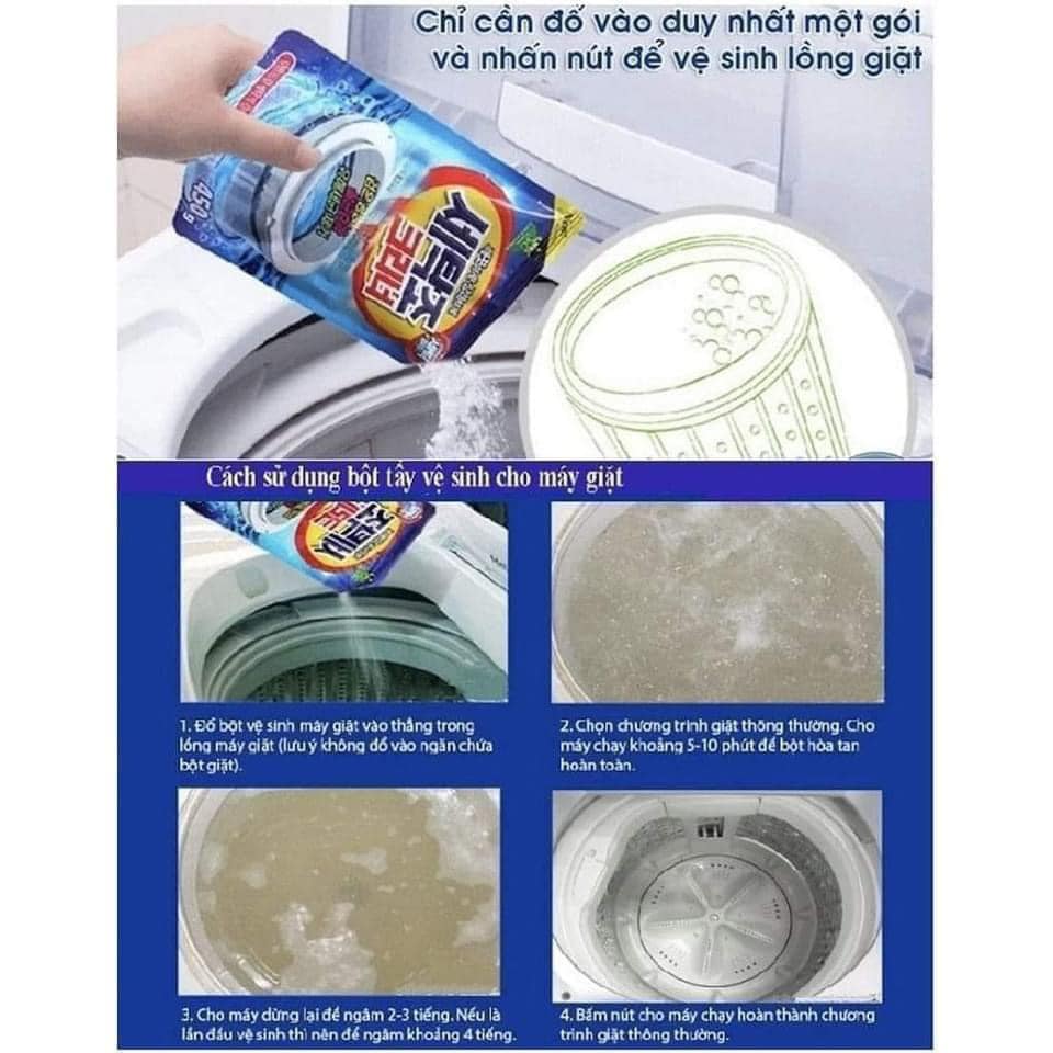 Tẩy lồng máy giặt Hàn Quốc - Ảnh 1