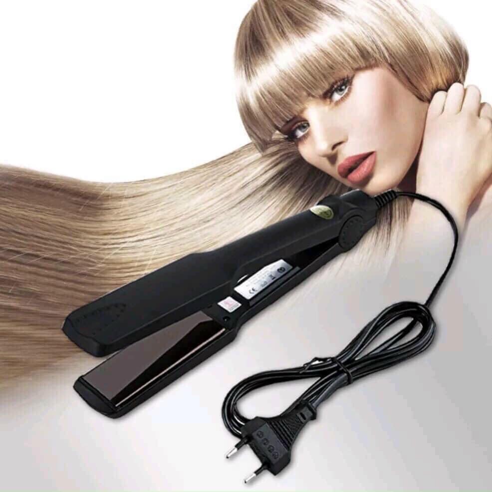 Máy Là Tóc Duỗi Tóc 4 Nấc Nhiệt Bản Pro Size To KEMEI PRO_KM329 - Ảnh 1