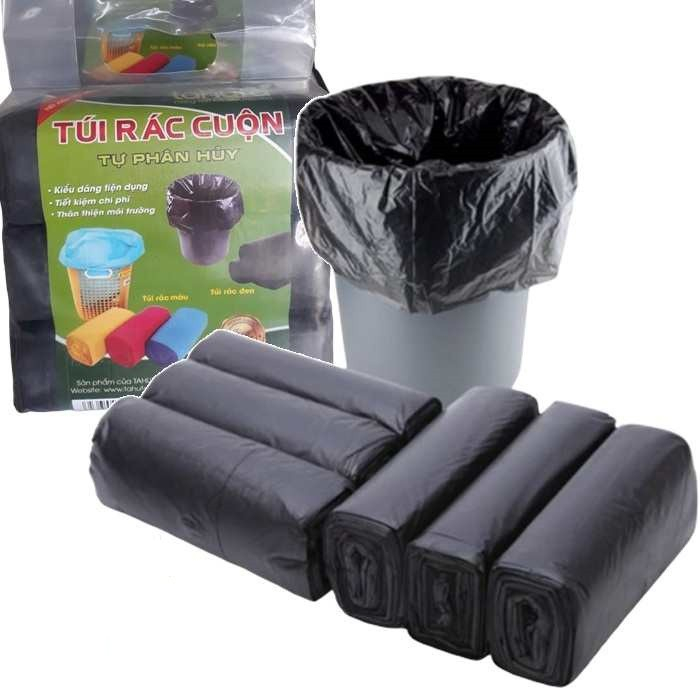 SET TÚI RÁC 3 CUỘN TỰ PHÂN HUỶ - Ảnh 1