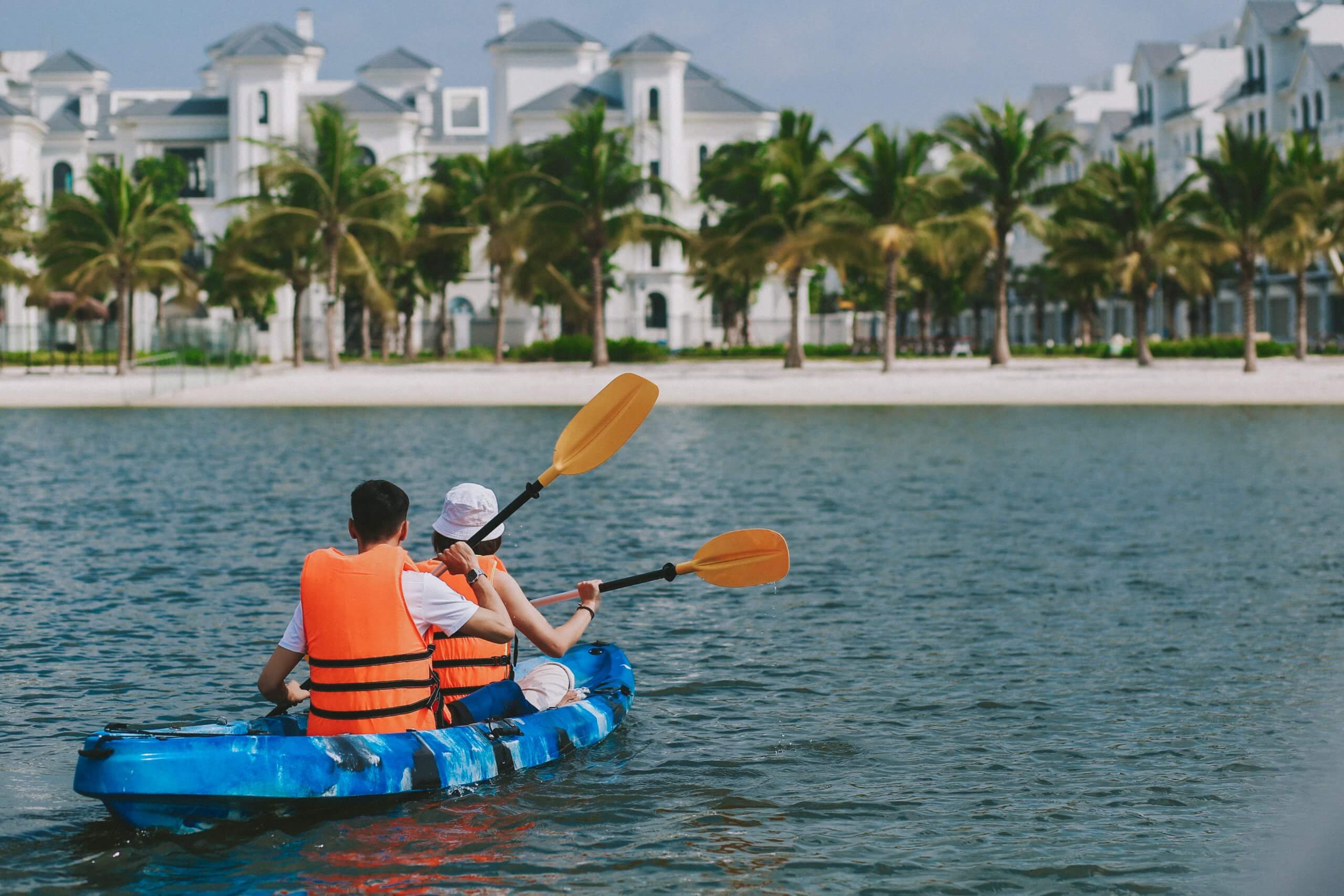 Vé chèo thuyền kayak (Đôi)/Giờ - Ảnh 1