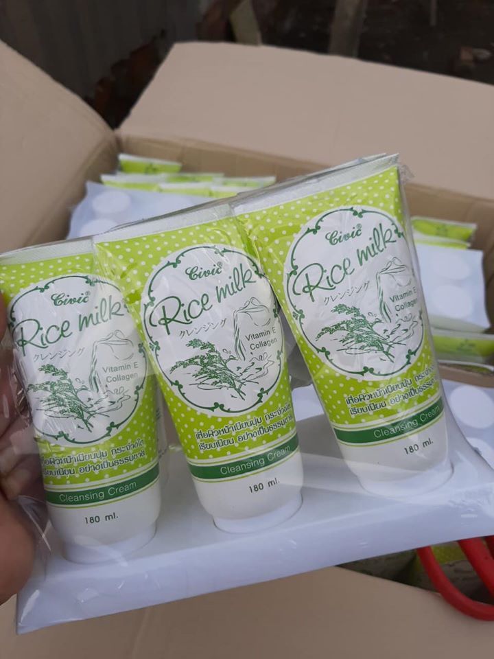 sữa rữa mặt gạo Rice milk thái lan - Ảnh 1