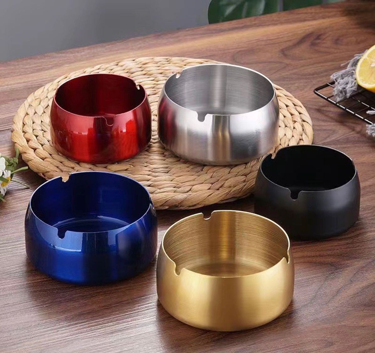 Gạt Tàn Thuốc Thép Không Rỉ - Ảnh 1