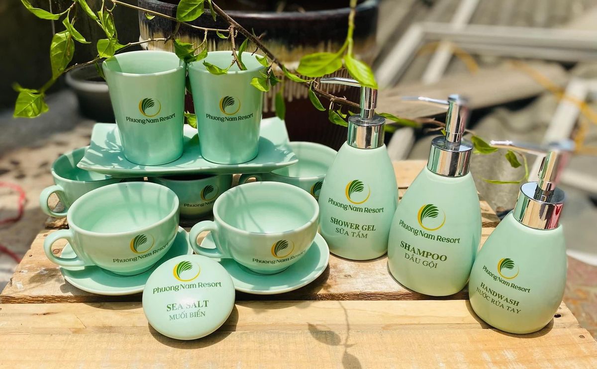 Bộ sản phẩm phòng tắm dùng cho các khách sạn/ resort - Ảnh 1