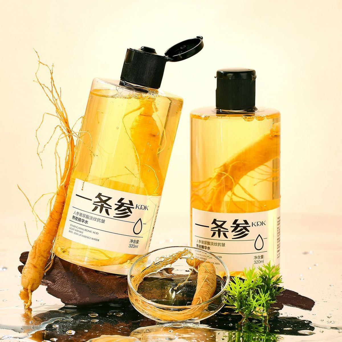 Nước Dưỡng Ẩm Sâm Cao Cấp Cải Thiện Lão Hóa, Làm Sáng , Sắn Chắc Da . Se Khít Lỗ Chân Lông 320ml - Ảnh 1