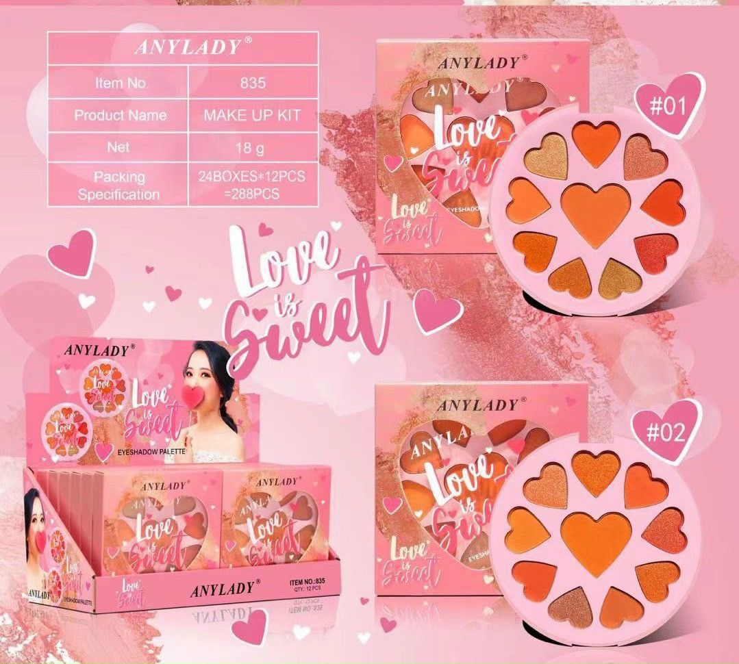 Phấn mắt Andy Lady Love Sweet trái tim - Ảnh 1