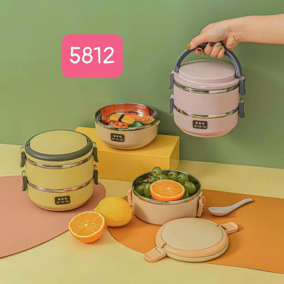 Cặp lồng 2 ngăn 5812 - Ảnh 1