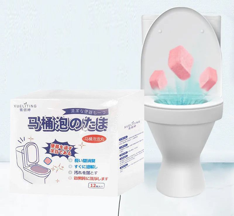 Hộp 12 Viên Thả Bồn Cầu Hương Nước Hoa - Ảnh 1