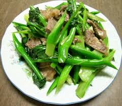 Bò xào rau cải - Ảnh 1