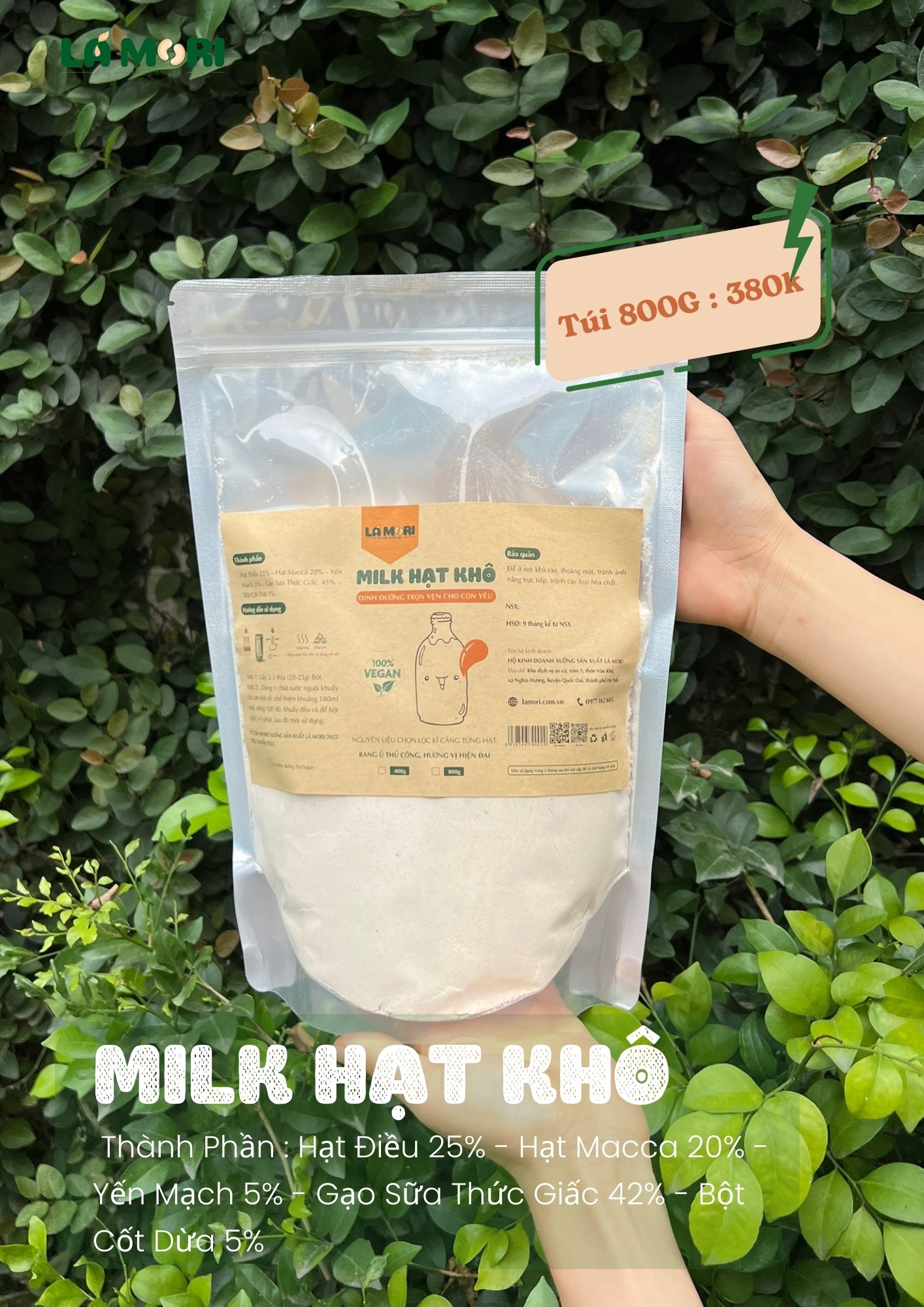 Milk Hạt Khô - Ảnh 1