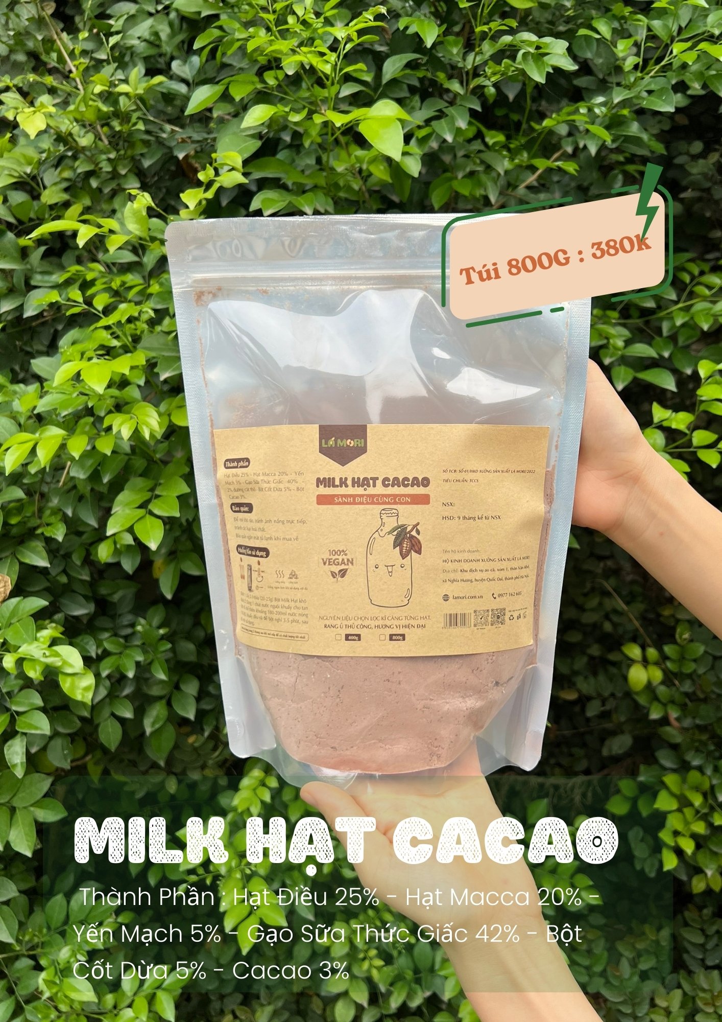 Milk Hạt Cacao - Ảnh 1