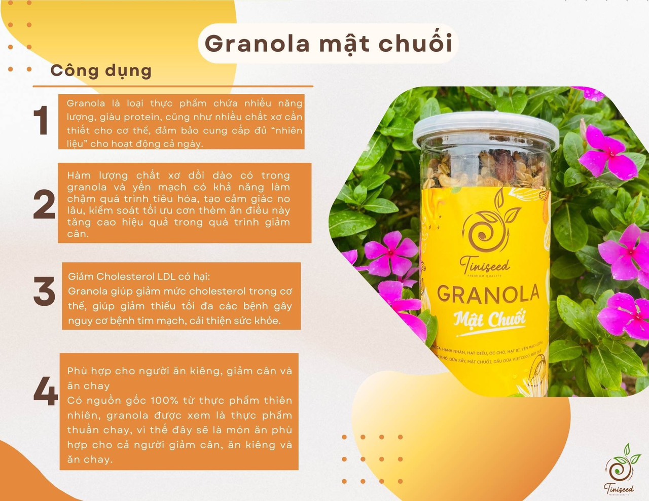 Granola Mật Chuối - Ảnh 1