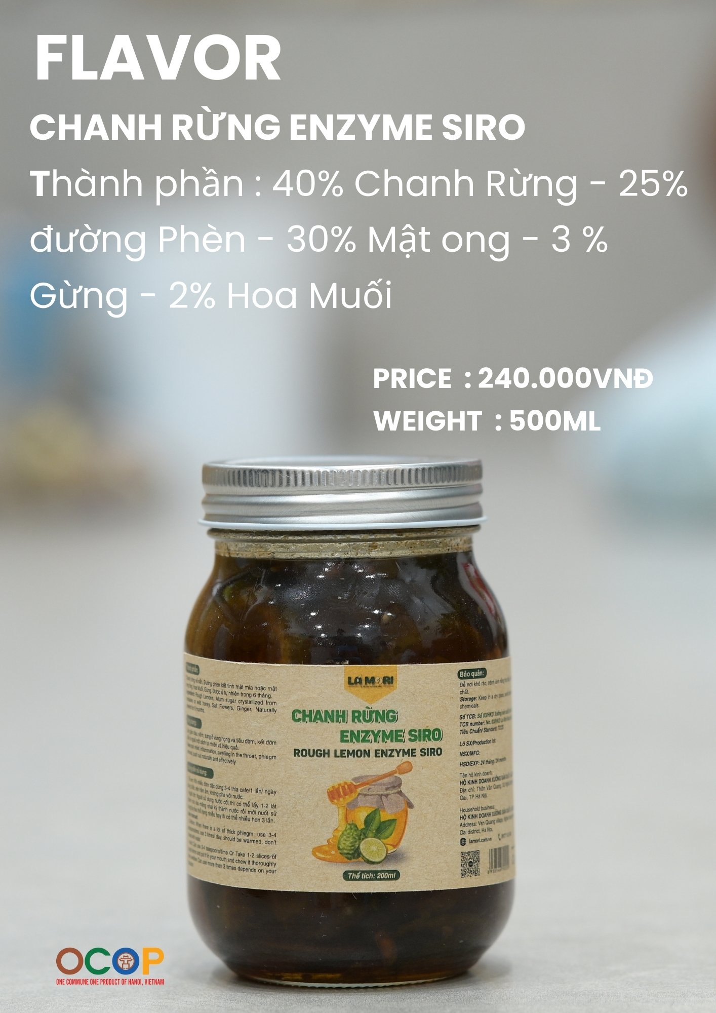 Chanh Rừng enzyme siro - Ảnh 1