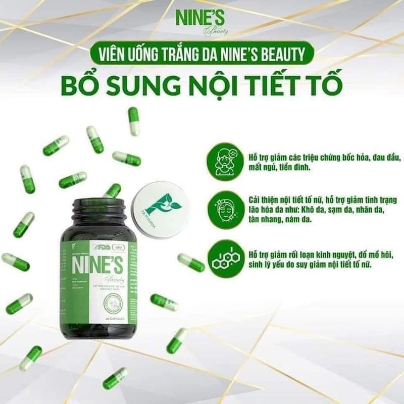 Nine’s Beauty – Viên Uống Trắng Da - Ảnh 1