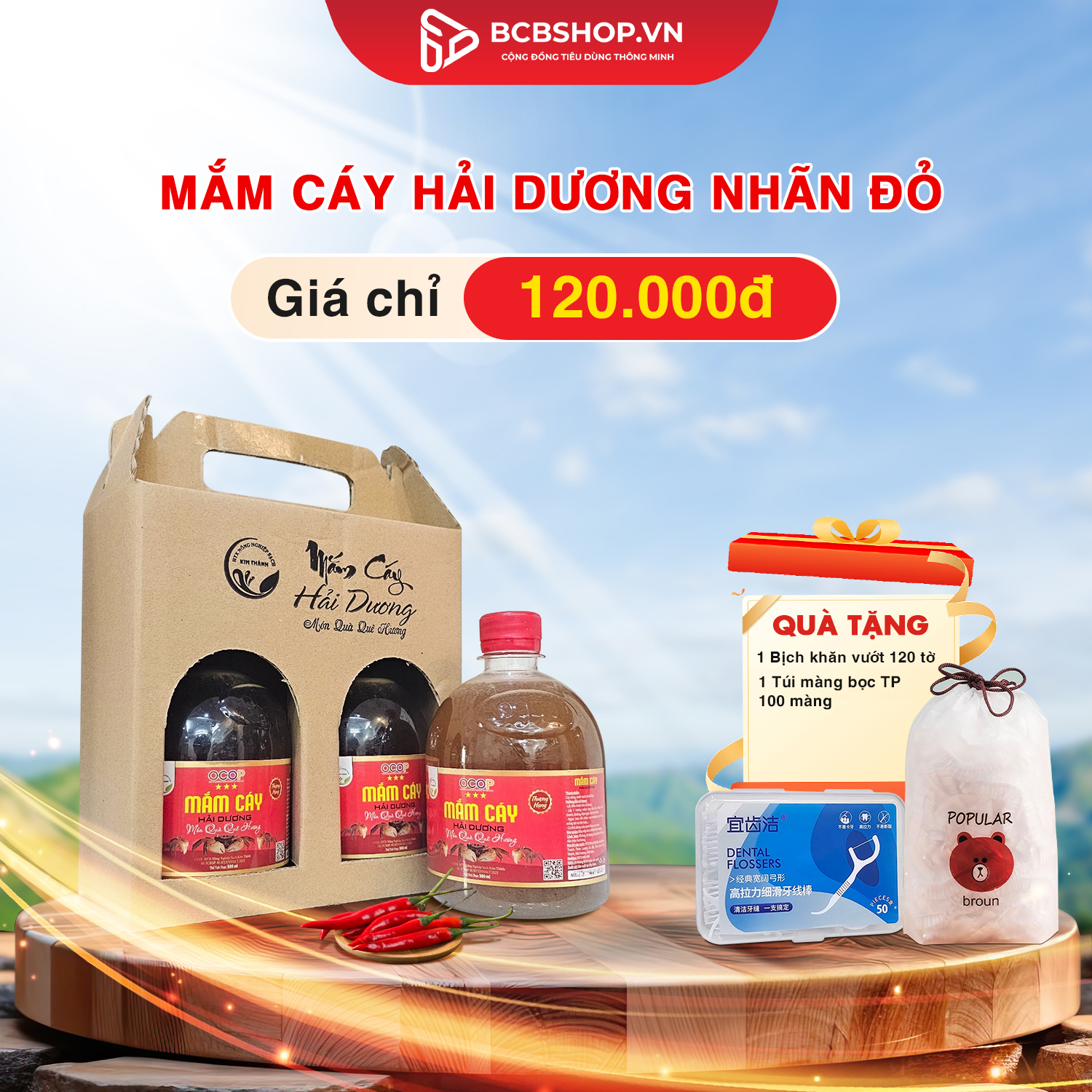 Mắm Cáy Hải Dương Nhãn Đỏ - OCOP 3 SAO - Ảnh 1