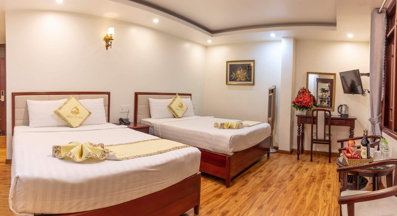 Phòng đôi: Thành Đô Hotel - Số 50 Nguyễn Chí Thanh,TP Đà Lạt. - Ảnh 7