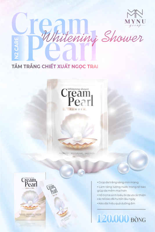 TẮM TRẮNG DƯỠNG DA TOÀN THÂN VIBOTANI CREAM PEARL POWDER SHOWER - Ảnh 2