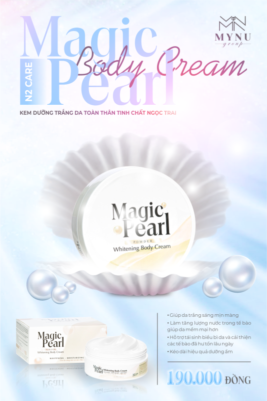 KEM DƯỠNG TRẮNG DA TOÀN THÂN VIBOTANI MAGIC PEARL BODY CREAM - Ảnh 1