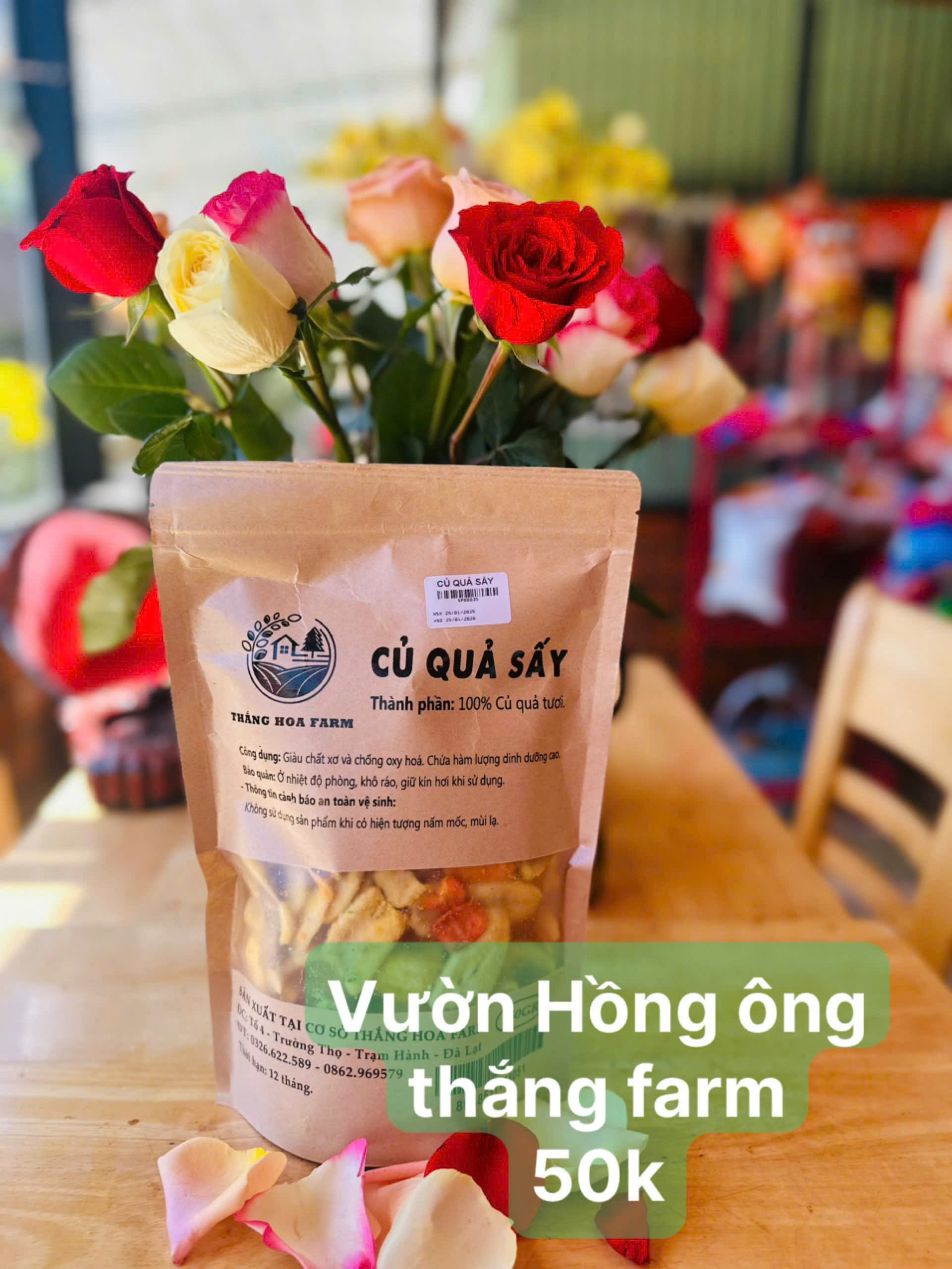 Củ quả sấy - Ảnh 1