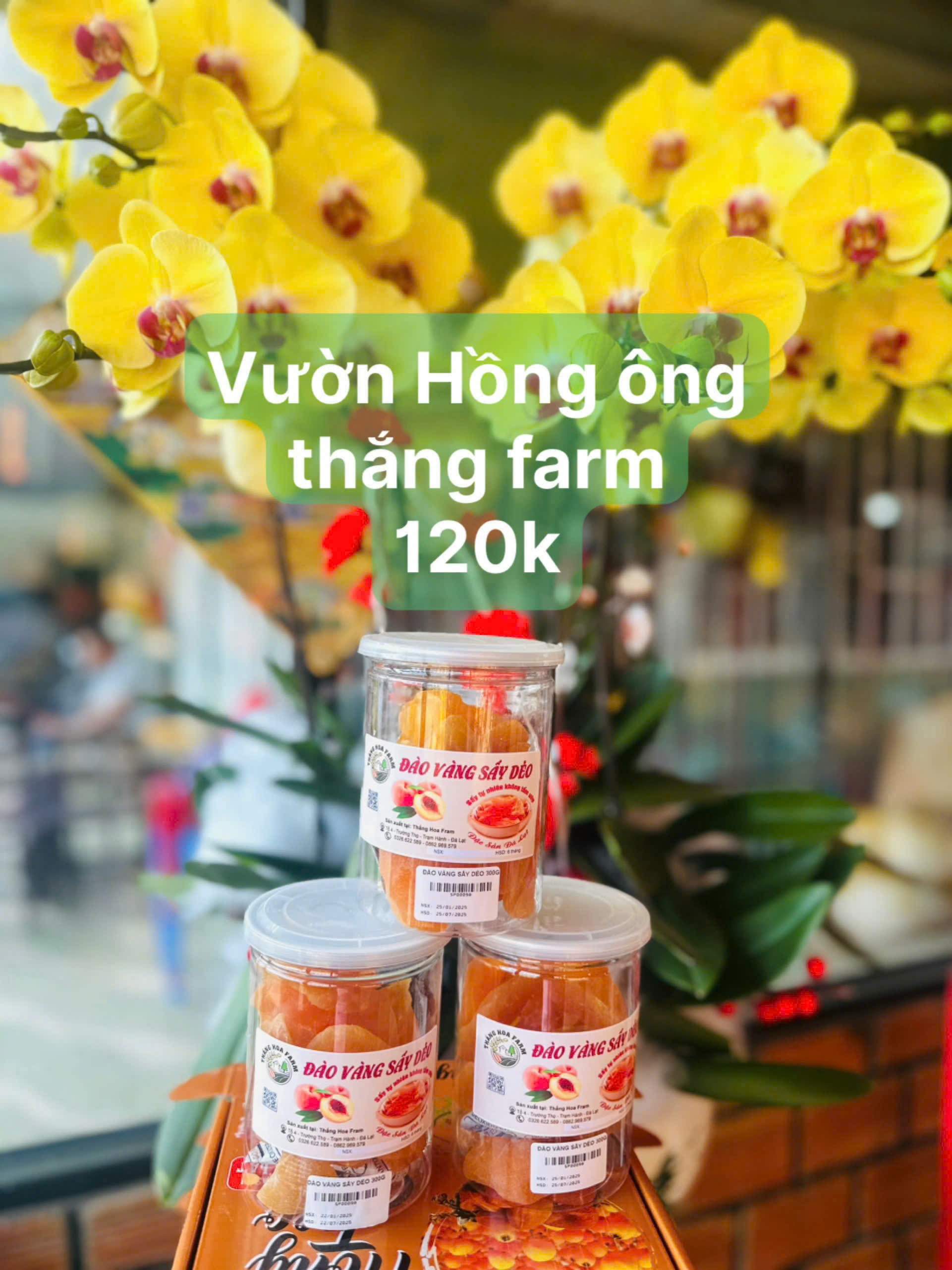 Đào Vàng Sấy Dẻo - Ảnh 1