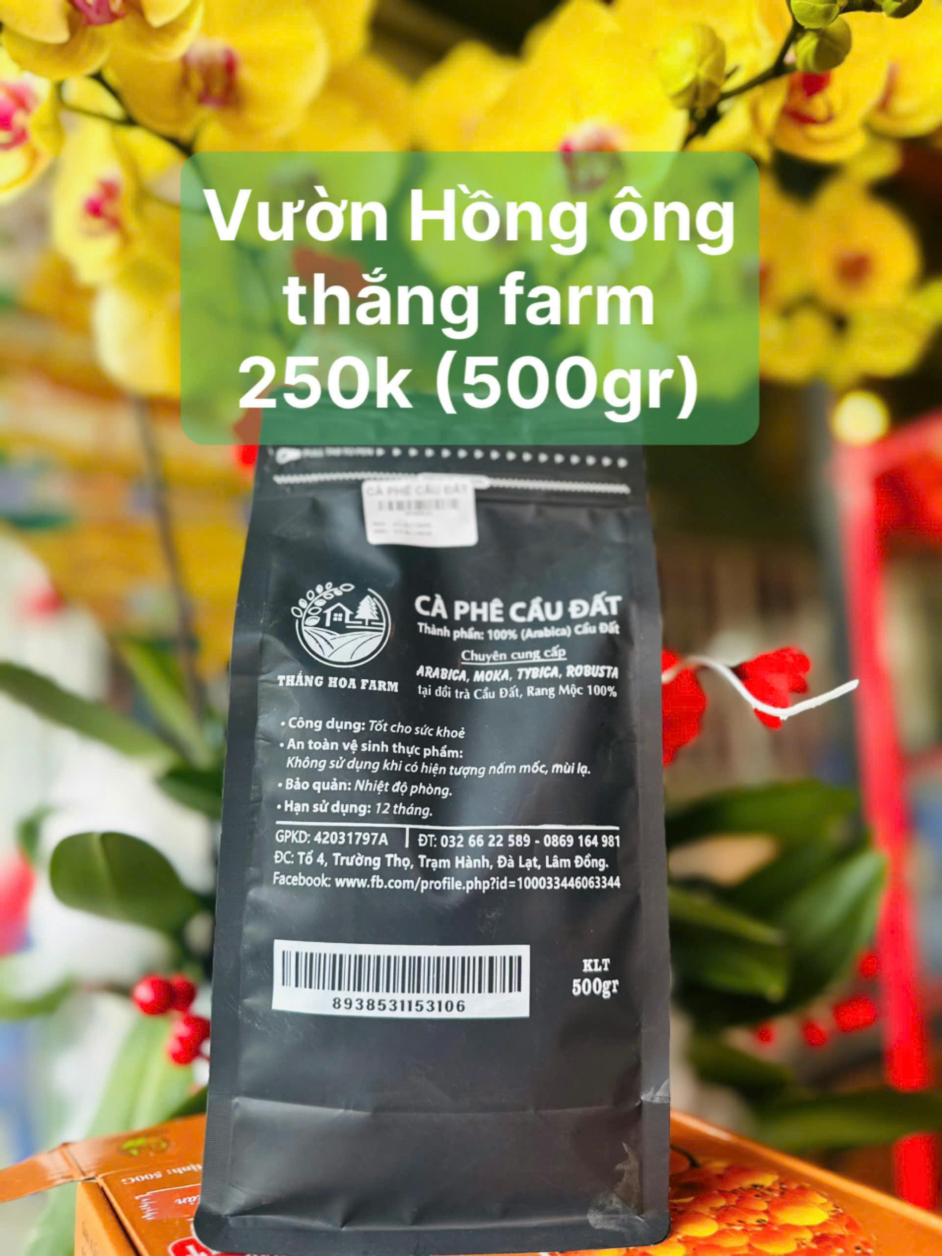 Cà Phê Cầu Đất 500gr - Ảnh 1