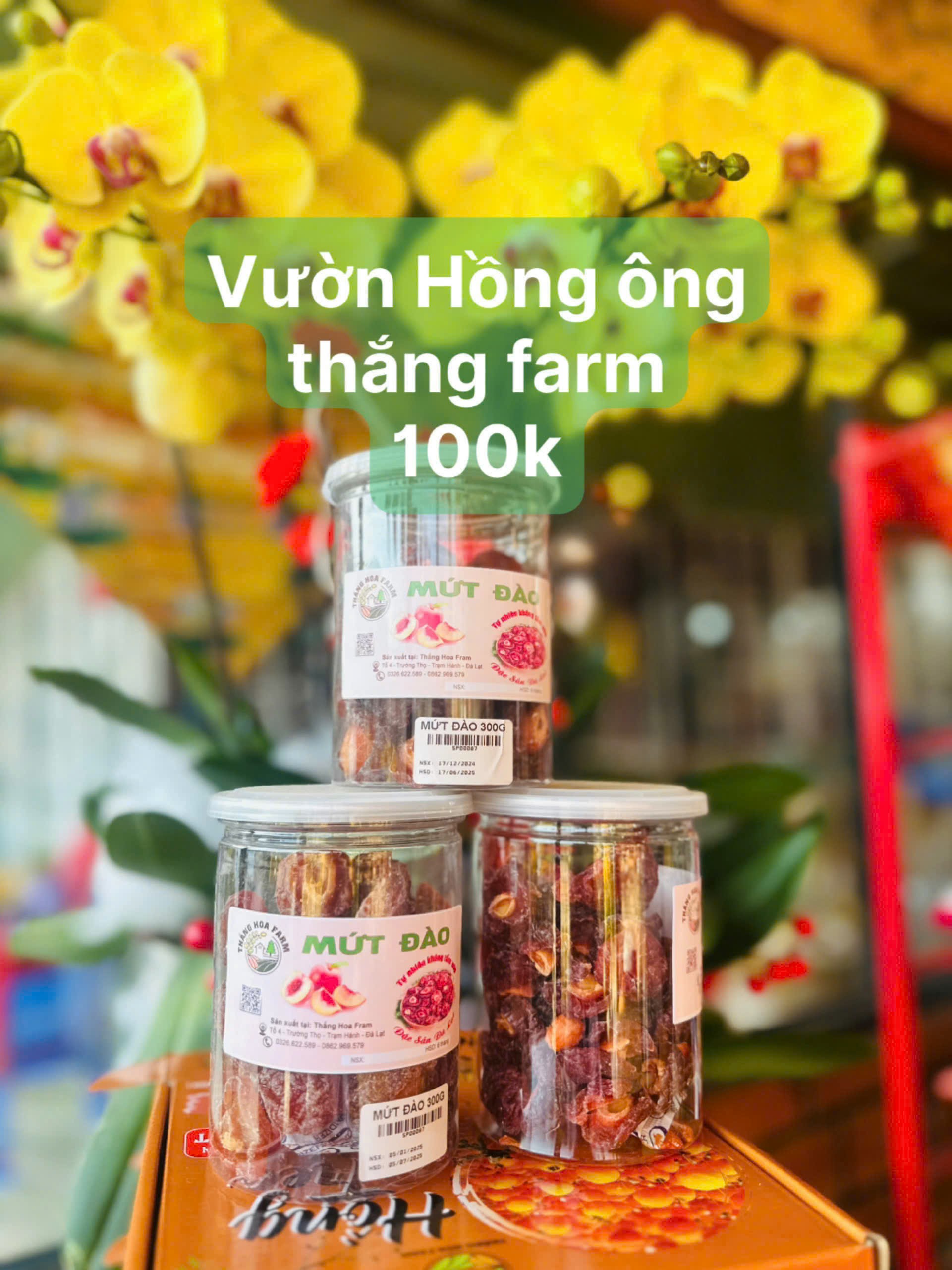 Mứt đào - Ảnh 1